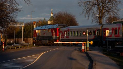 Moscú dice no creer que sea una coincidencia casual la prohibición al tránsito ferroviario.