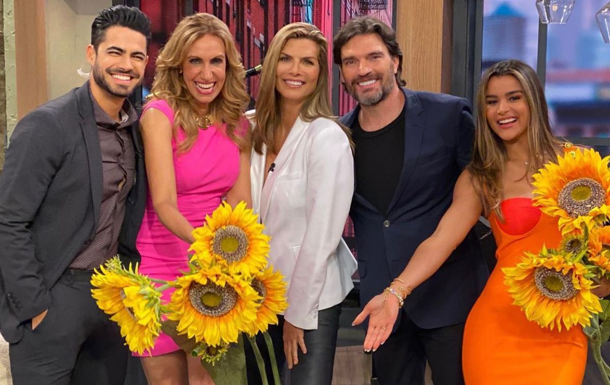 Julián Gil de presentador invitado en 'El Gordo y la Flaca'.