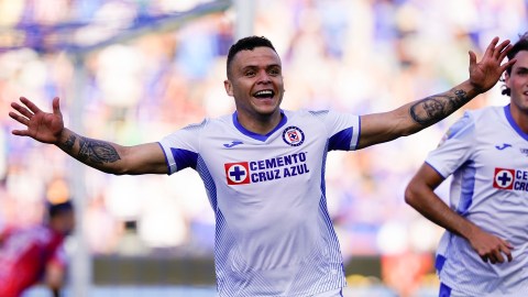 Jonathan Rodríguez, exgoleador de Cruz Azul.