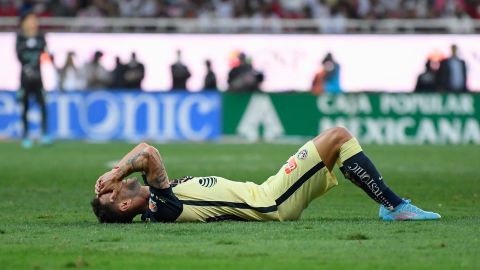 Miguel Layún, defensa del Club América durante el Torneo Clausura 2022 de la Liga MX.