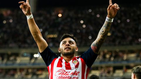 Alexis Vega, jugador de las Chivas de Guadalajara.