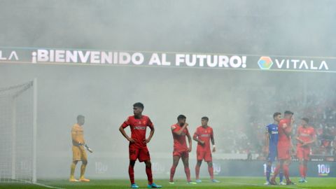 Partido amistoso del Toluca contra el Bayern Leverkusen de Alemania.