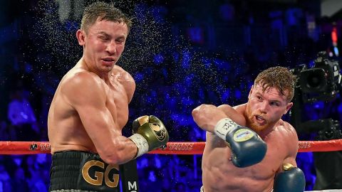 Golovkin aseguró que los golpes del Canelo nunca le hicieron daño.