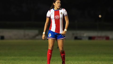 Norma Palafox durante su etapa con Chivas.
