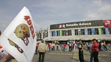 Los 49ers jugarán en el Estadio Azteca en noviembre de 2022.