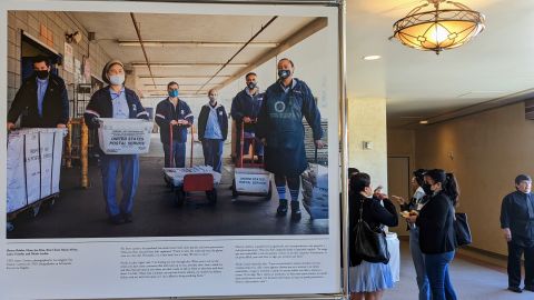 La Cumbre de Inmigración de Los Ángeles 2022 presentó un informe de los aportes y necesidades de los inmigrantes. (Jacqueline García/La Opinión)