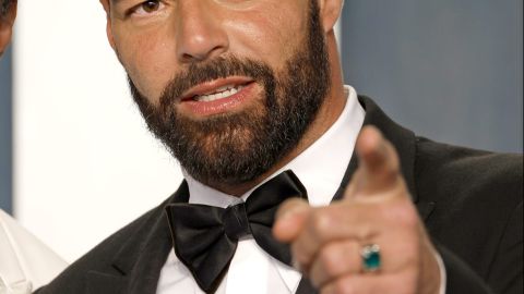 Ricky Martin, cantante boricua.