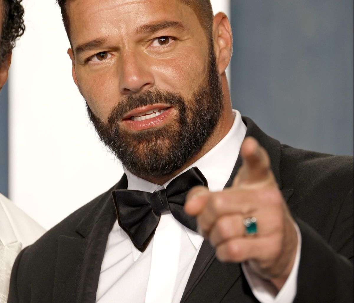 Ricky Martin, cantante boricua.
