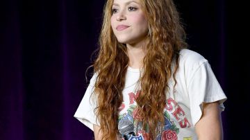 Shakira, cantante colombiana.
