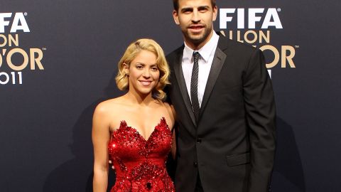 Shakira y Gerard Piqué en el 2011.