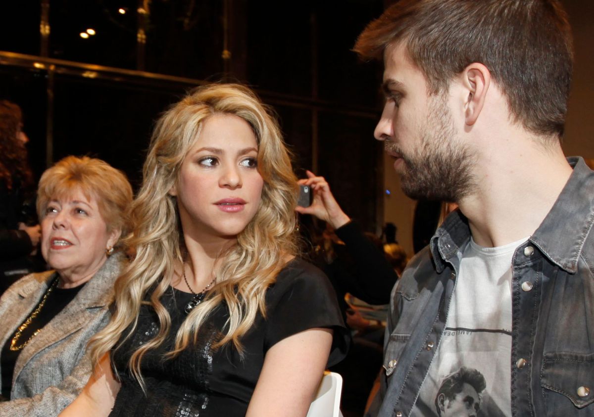 Shakira y Gerard Piqué en el 2013.
