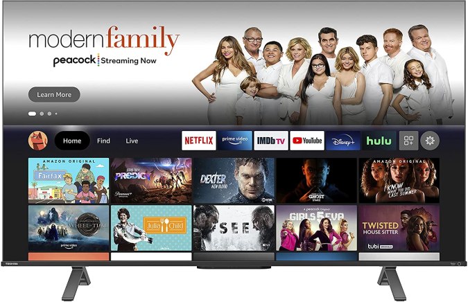 Toshiba - Smart Fire TV de 75 pulgadas Clase M550