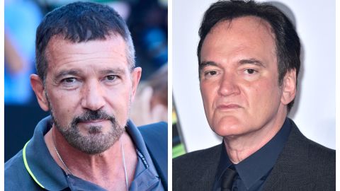 Antonio Banderas y Quentin Tarantino