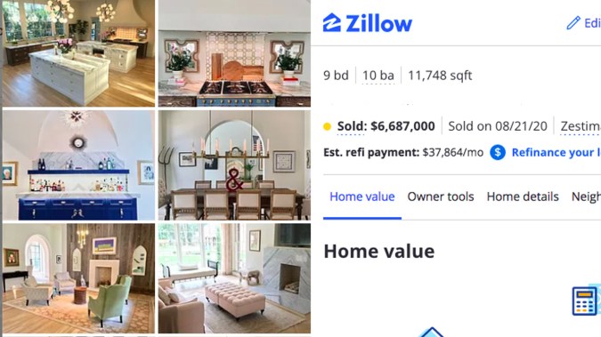 Así es la casa de Vince Carter en Atlanta (Zillow)