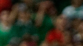 Jugadores de la Selección Nacional de México, celebran un gol anotado a la Selección de Surinam.