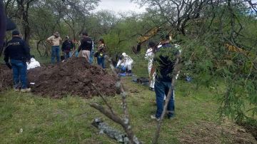 Hallazgo de fosa clandestina en Michoacán