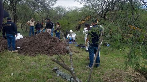 Hallazgo de fosa clandestina en Michoacán