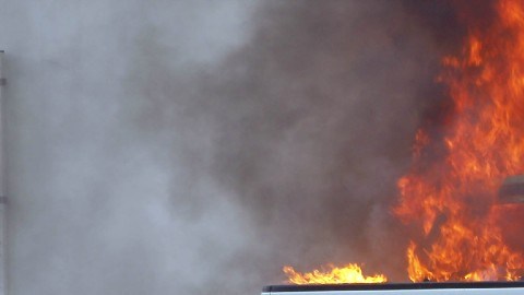 incendio de vehículo en México