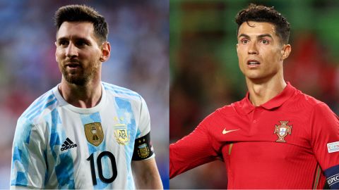 Yates Lionel Messi y Cristiano Ronaldo