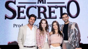 Diego Klein, Macarena García, Isidora Vives y Andrés Baida son los protagonistas de 'Mi Secreto'.
