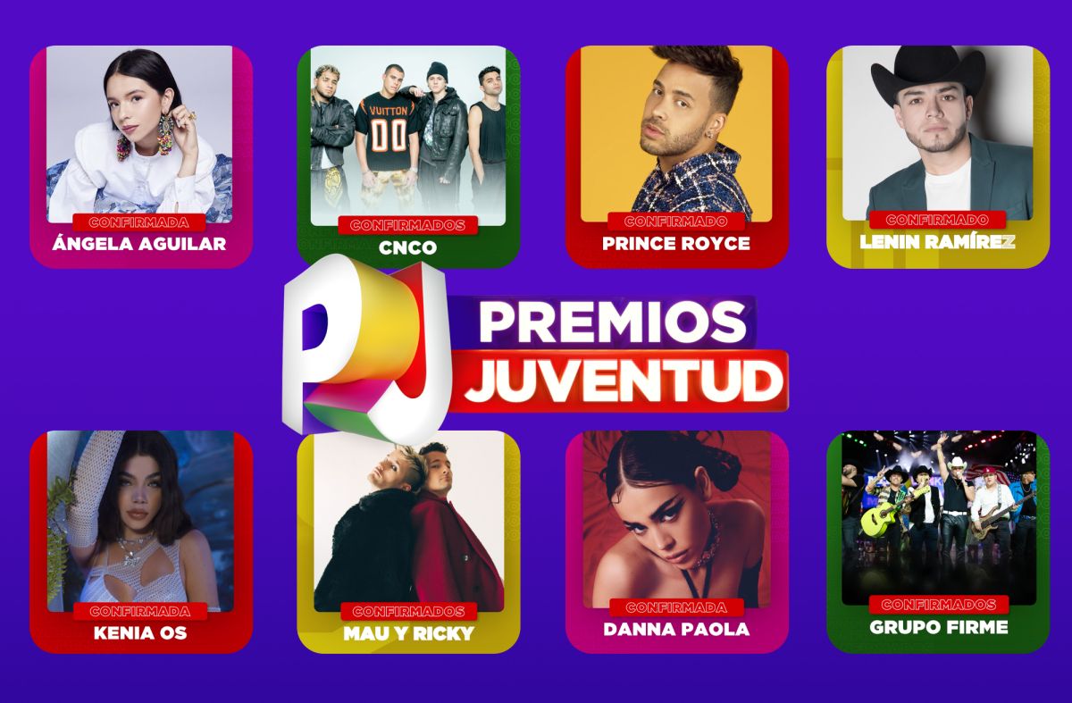 Premios Juventud 2022 confirmó a sus primeros artistas que se presentarán en vivo.