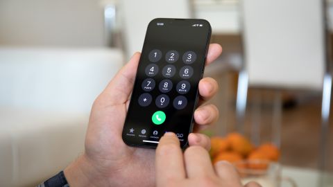 Pantalla iPhone llamada