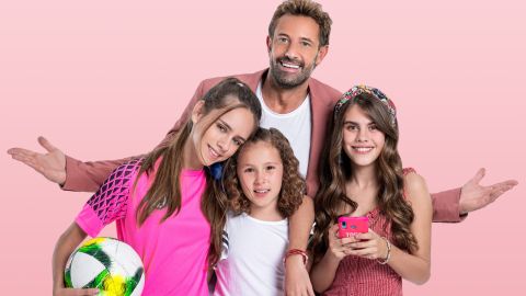 Gabriel Soto era el protagonista de 'Soltero con Hijas'.