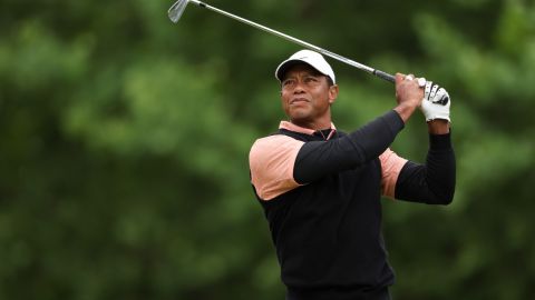 Imagen de Tiger Woods en un torneo PGA.