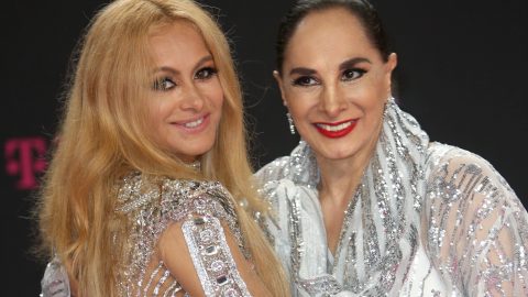 Susana Dosamantes y su hija Paulina Rubio.