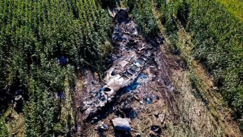 Se estrella en Grecia un avión que transportaba 11 toneladas de armas