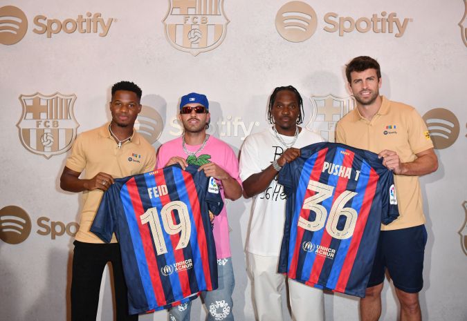 Spotify y el FC Barcelona