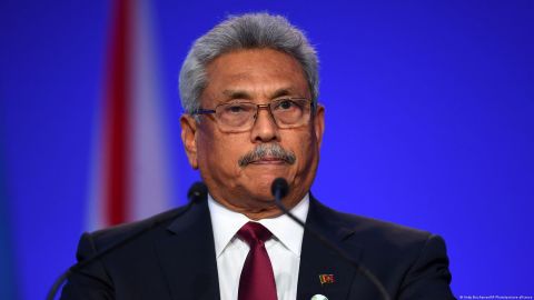 Rajapaksa presenta su dimisión como presidente de Sri Lanka