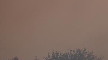 Hombre español filmado mientras escapaba de un incendio al intentar salvar un pueblo lucha ahora por su vida