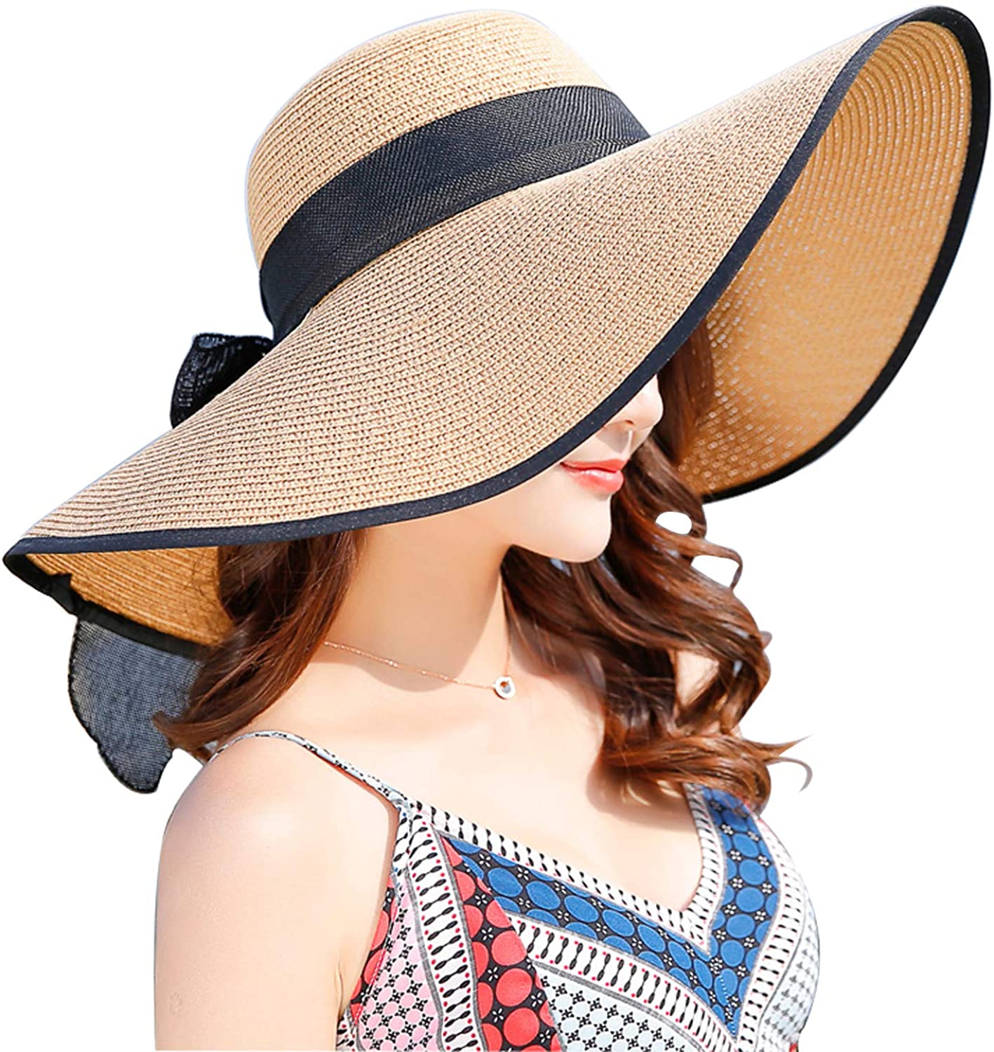 ZffXH Suave transpirable verano flojo sombrero fresco enfriamiento malla cloche cubo sombreros mujeres señoras plegable 