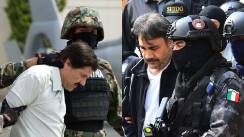 Capturas del Chapo y Dámaso López