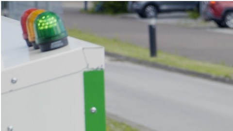 El cargador está pensado para personas discapacitadas que necesiten reabastecer la energía de sus vehículos