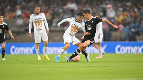 Partido amistoso entre Celta de Vigo y Pumas.