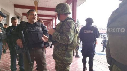 Ejercito en Parangaricutiro