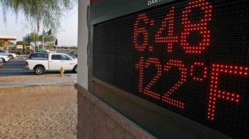 Elevada temperatura en Arizona