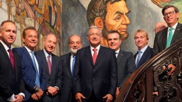 AMLO se reúne con empresarios de México y EE.UU. en su último día por Washington