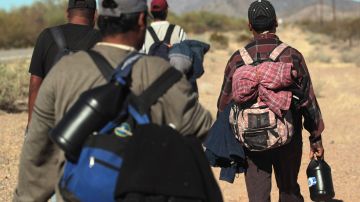 Migrantes Tráfico de indocumentado contrabando de humanos Arizona