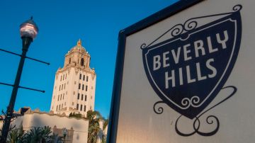 View of the Beverly Hills City Hall which was opened in 1932 at Beverly Hills, California on August 29, 2019. (Photo by Mark RALSTON / AFP) (Photo by MARK RALSTON/AFP via Getty Images)