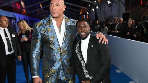 pelea de Dwayne Johnson y Kevin Hart