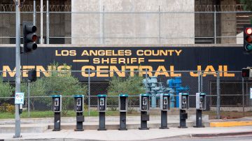 Outside view of the Men Central Jail, amid the Covid 19 pandemic, May 12, 2020, in Los Angeles, California. - Cases of COVID-19 in the Los Angeles County jail system have spiked by nearly 60% in the span of a week, according to numbers reported on May 12, 2020 by Sheriff Alex Villanueva. (Photo by VALERIE MACON / AFP) (Photo by VALERIE MACON/AFP via Getty Images)