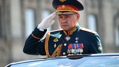 El ministro de Defensa de Rusia Sergei Shoigu.