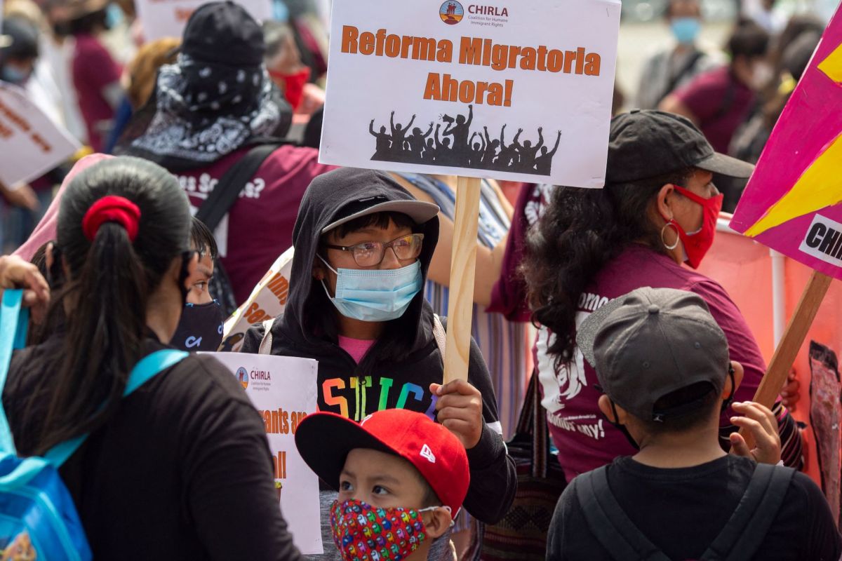 Activistas han presionado al Congreso para que apruebe una reforma migratoria.