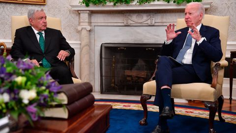 Joe Biden recibe en la Casa Blanca a AMLO y acuerdan trabajar