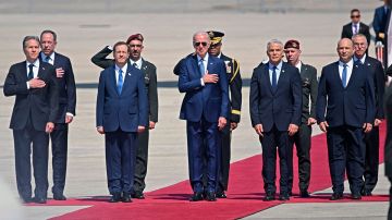 Joe Biden llega a Israel para su primer gira por Oriente Medio como presidente