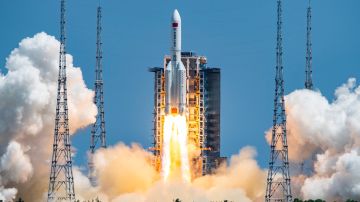 China lanzó el 24 de julio el segundo de los tres módulos necesarios para completar su nueva estación espacial