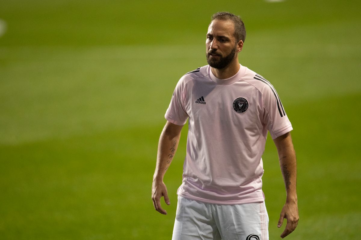 Gonzalo Higuaín es uno de los latinos incluidos en el Equipo de la Jornada por la MLS. 
